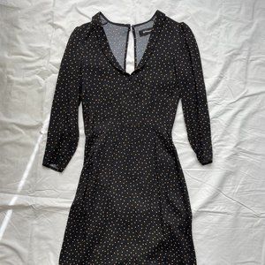 Reformation Mabel Micro Dot Dress